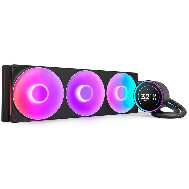 Load image into Gallery viewer, Nzxt kraken elite 420 rgb waterkoeling (zwart)
