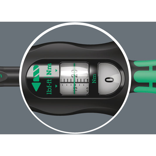 Wera click-torque a6 set 1 - torque wrench 1 4 (2.5-25nm)