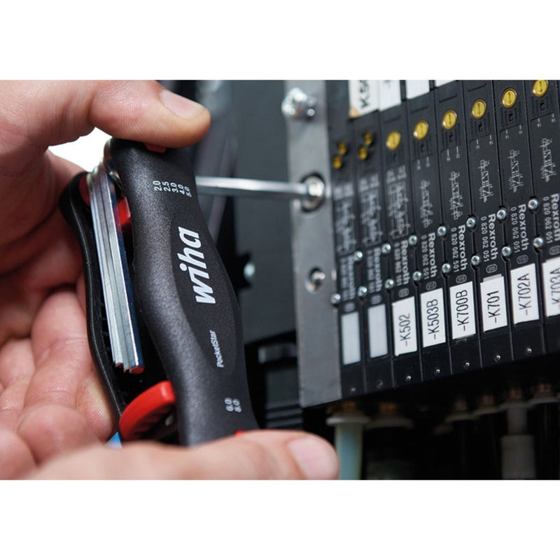 Load image into Gallery viewer, Wiha multitool pocketstar (zwart, 8-delig)
