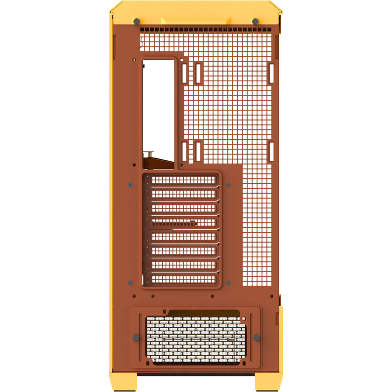 Load image into Gallery viewer, Thermaltake view 600 tg butter caramel big tower behuizing (geel | 2x usb-a | 1x usb-c | tempered glass)
