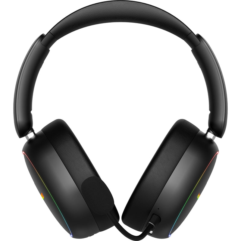 Afbeelding laden in galerijviewer, Hator phoenix 2 wireless over-ear gaming headset (zwart, rgb, 2.4ghz bluetooth 5.4 usb-c)
