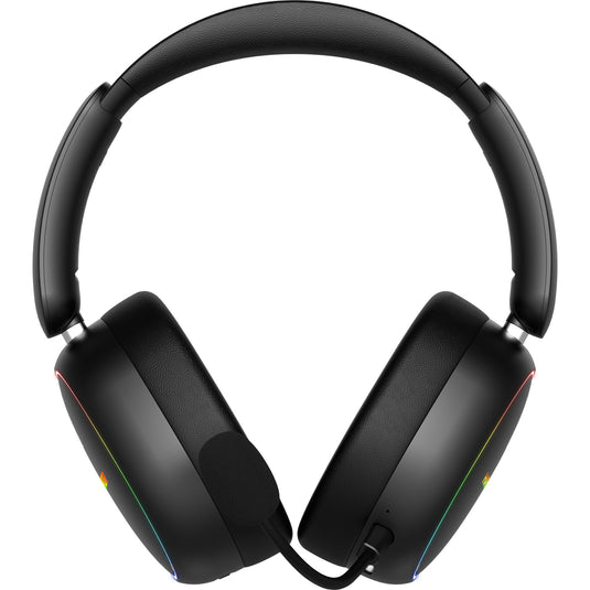 Hator phoenix 2 wireless over-ear gaming headset (zwart, rgb, 2.4ghz bluetooth 5.4 usb-c)