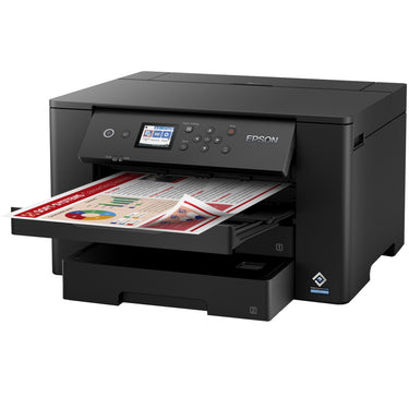 Epson workforce wf-7310dtw inkjetprinter (zwart, lan, wi-fi)