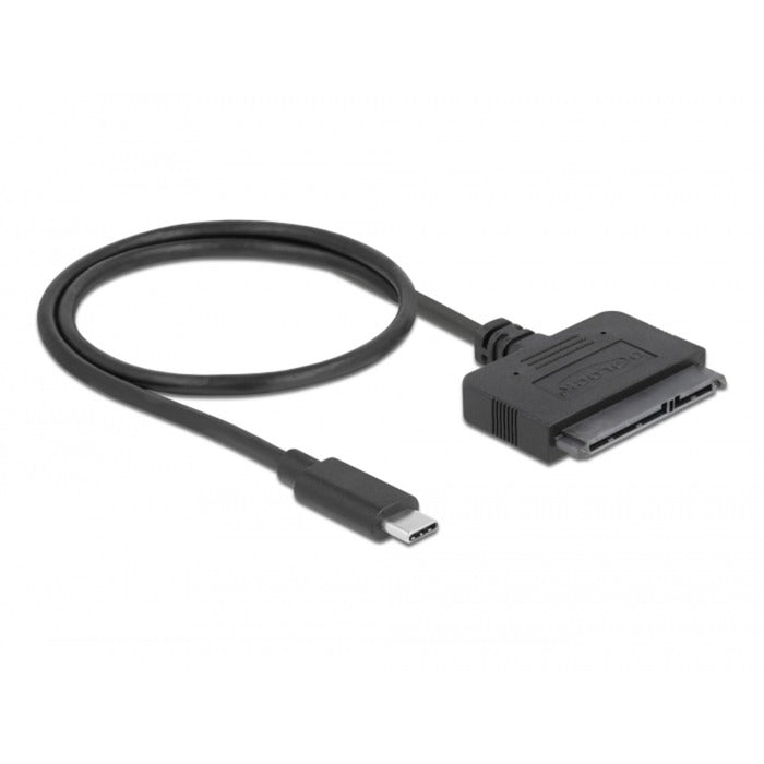 Load image into Gallery viewer, Delock usb type-c converter to 22 pin sata 6 gb s (zwart)
