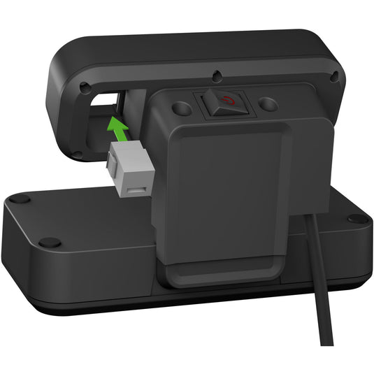 Brennenstuhl estilo duplex stekkerdoos met schakelaar stekkerdoos (zwart zilver, 2x sleuf voor keystone modules)