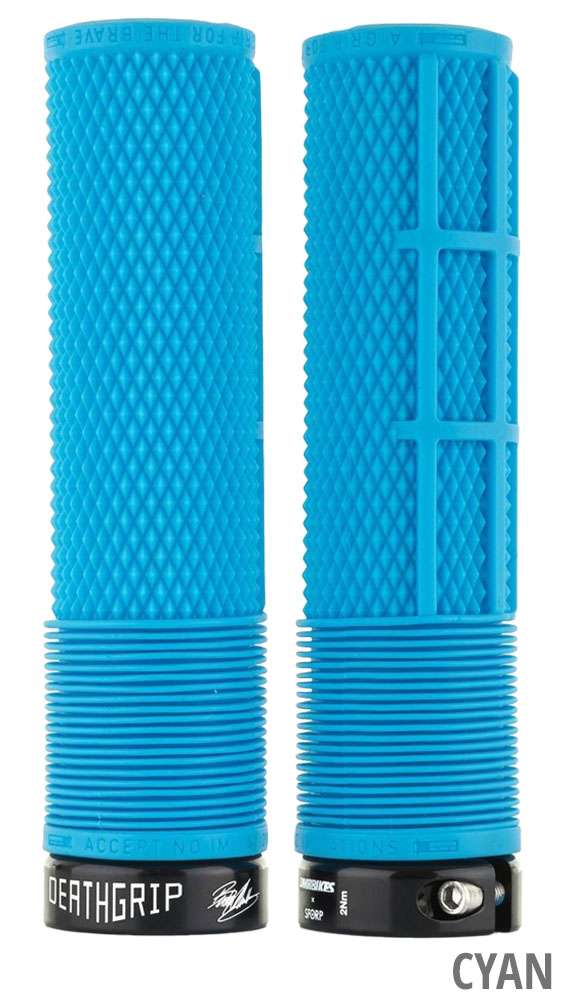 Load image into Gallery viewer, Dmr brendog fl death grip lock-on grips -thin 133 x 29.8 mm
