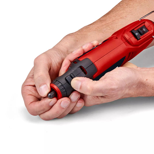 Einhell tc-mt 150 e slijp- graveermachine graveermachines (rood zwart, incl. 117-delige accessoireset in praktische opbergdoos)