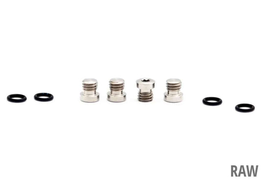 Oak components titanium screws set for sram bleedport dot (4 pieces)