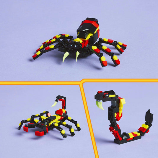 Lego creator 3-in-1 - wilde dieren: spannende spin constructiespeelgoed (31159)