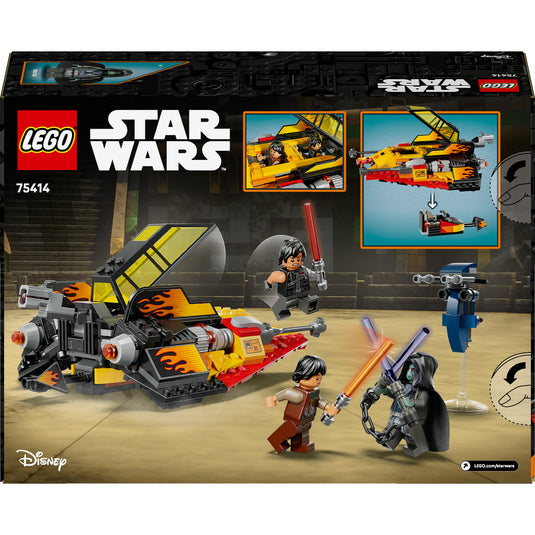 Lego star wars - the force burner snowspeeder™ constructiespeelgoed (75414)
