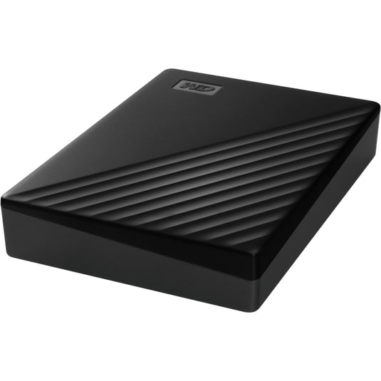 Wd my passport 5 tb externe harde schijf (zwart, bpkj0050bbk-wesn, micro-usb-b 3.2 (5 gbit s))