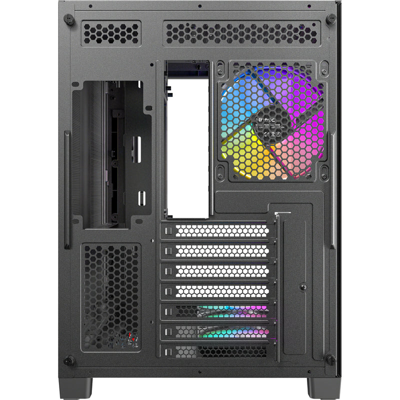 Load image into Gallery viewer, Antec c5 curve argb midi tower behuizing (zwart | 2x usb-a | 1x usb-c | tempered glass)

