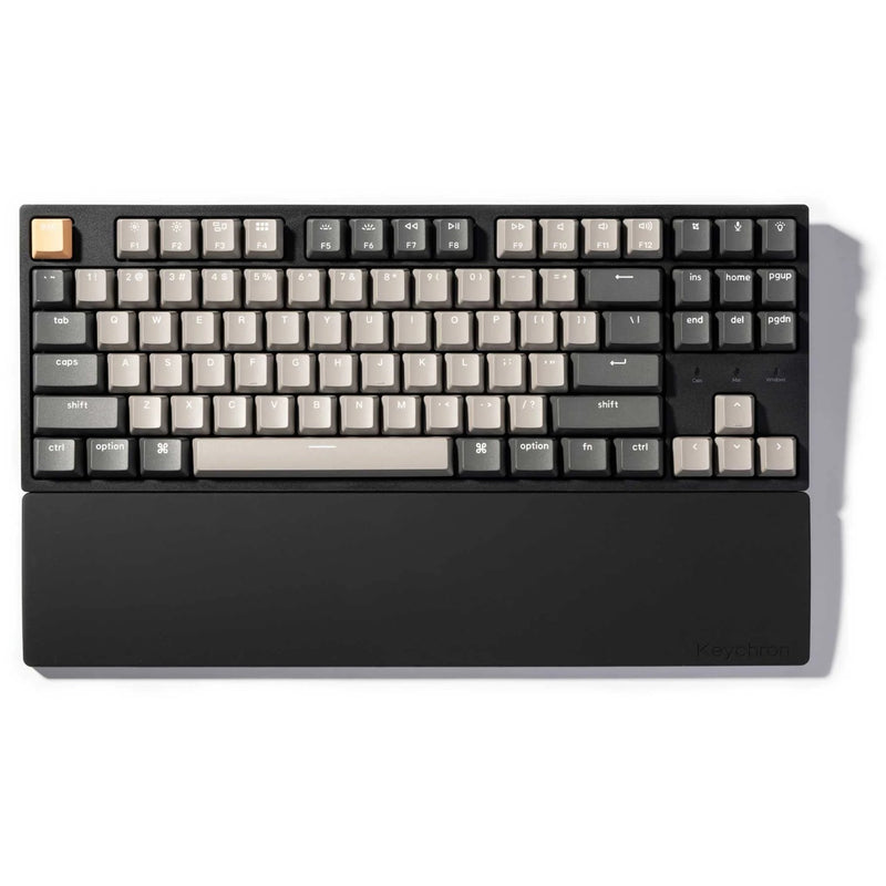 Afbeelding laden in galerijviewer, Keychron silicone palm rest voor k8 k8 pro k8 max c1 c1 pro l4 polssteun (zwart)
