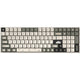Iqunix f97 hitchhiker wireless mechanical keyboard (grijs, us lay-out (qwerty), cherry mx red, 96%, rgb leds, hot-swappable, pbt, 2.4ghz | bluetooth 5.1 | usb-c)