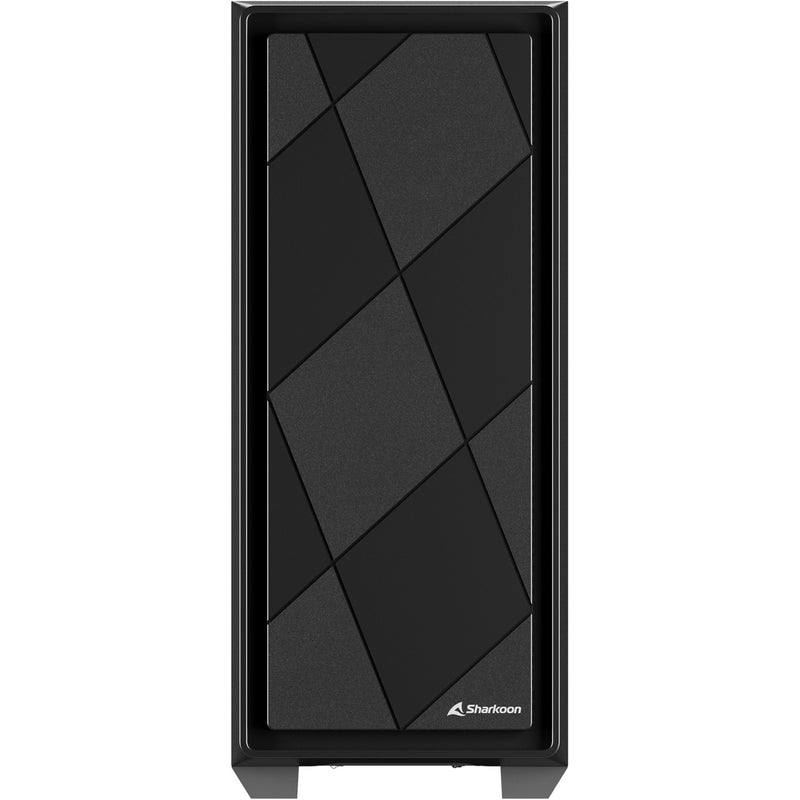 Load image into Gallery viewer, Sharkoon vs8 rgb black midi tower behuizing (zwart | 2x usb-a | 1x usb-c | rgb | tempered glass)
