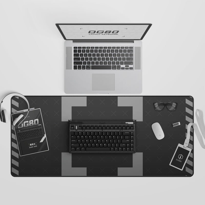 Load image into Gallery viewer, Iqunix og80 dark side wireless mechanical keyboard, gaming toetsenbord (zwart, us lay-out, cherry mx brown, rgb leds, 80% (tkl), hot-swappable, pbt, 2.4ghz | bluetooth 5.1 | usb-c)
