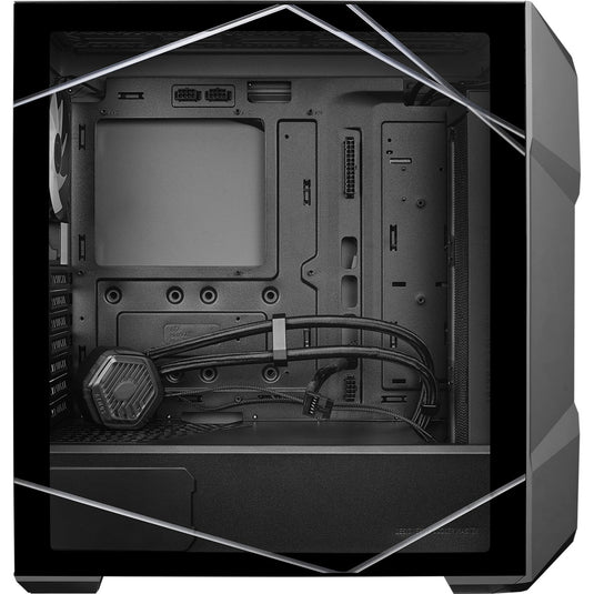 Cooler master td500 max midi tower behuizing (gunmetal | 2x usb-a | 1x usb-c | rgb | tempered glass)