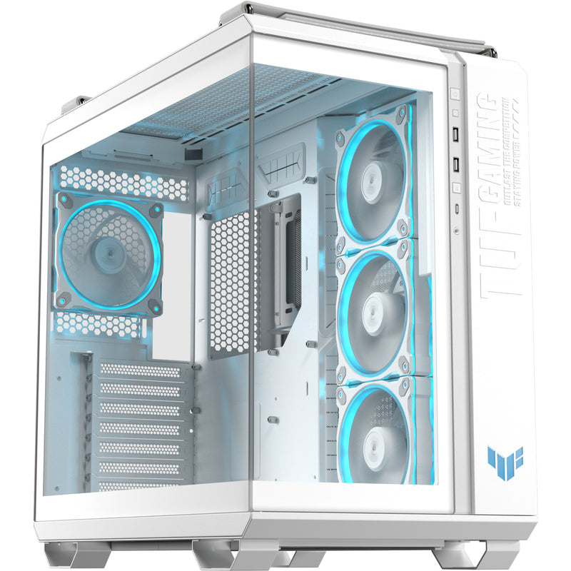 ギャラリービューアに画像をロードする, Asus tuf gaming gt502 horizon argb midi tower behuizing (wit | 3x usb-a | 1x usb-c | tempered glass)

