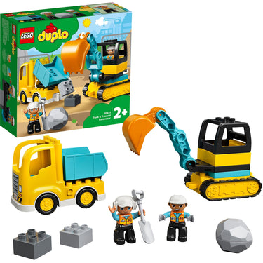 Lego duplo truck tracked excavator 10931