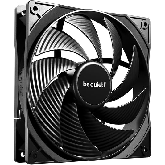Be quiet! pure wings 3 pwm high-speed case fan (zwart, 140 x 140 x 25 mm)