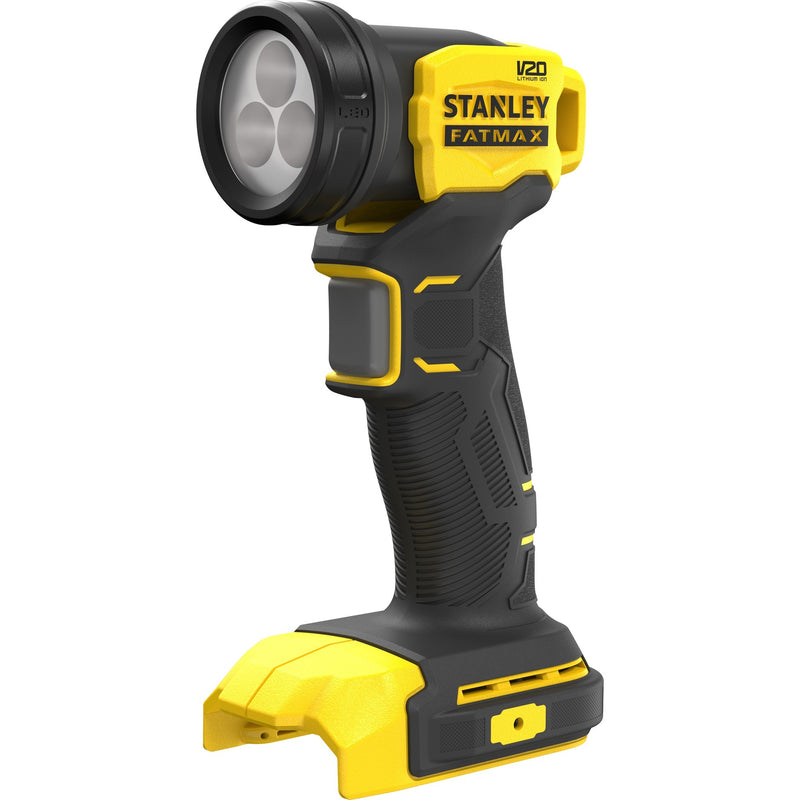Load image into Gallery viewer, Stanley fatmax v20 18v led lamp met draaibare kop werklamp (geel zwart, accu en oplader niet inbegrepen)
