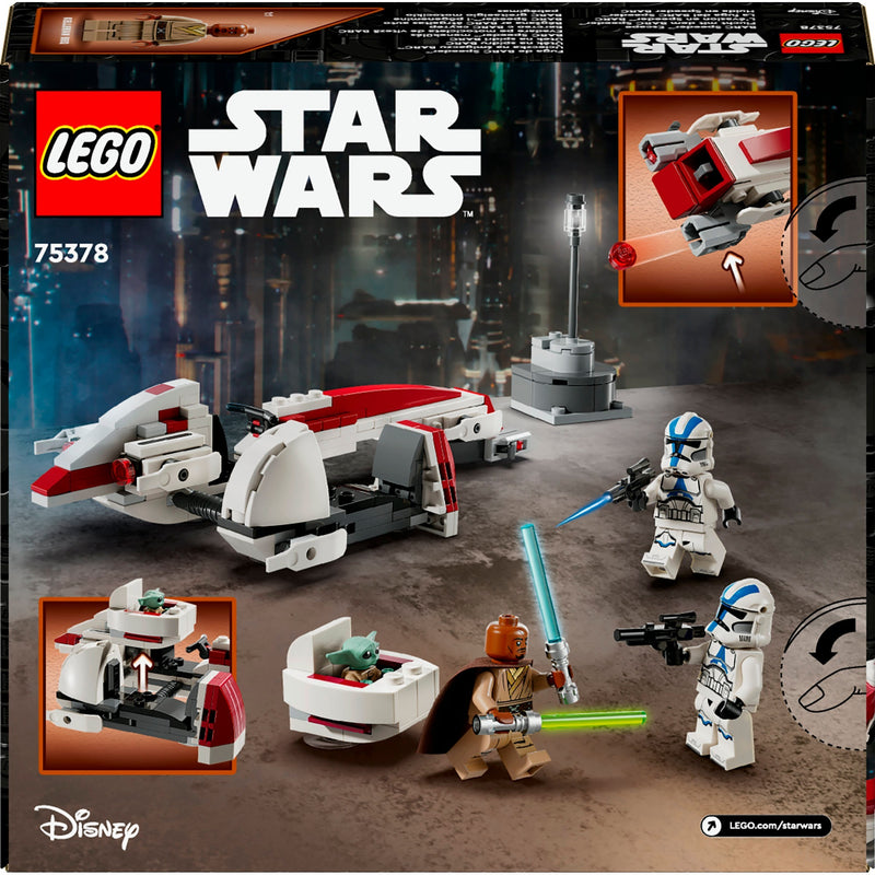 Load image into Gallery viewer, Lego star wars - barc speeder ontsnapping constructiespeelgoed (75378)
