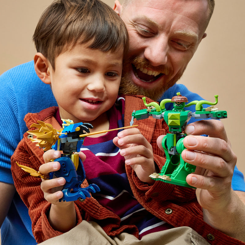 Laden Sie das Bild in Galerie -Viewer, Lego ® ninjago® - jay's drakenmechastrijd - speelgoedmecha - speelset met 2 minifiguren - 71853
