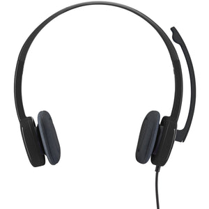 Logitech stereo headset h151 on-ear (zwart)