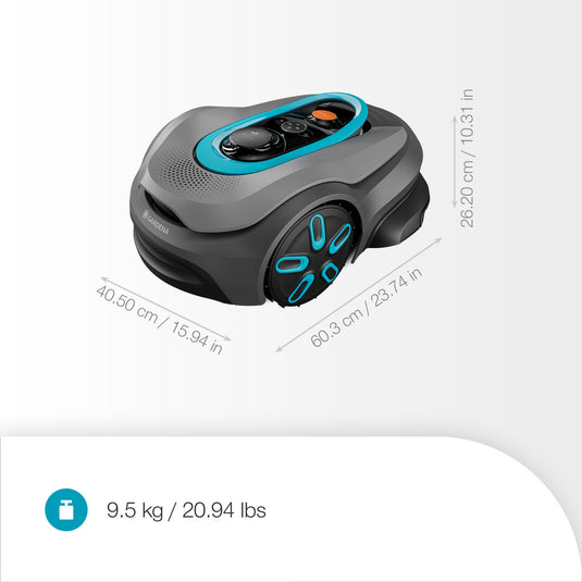 Gardena smart sileno sense 600 m² robotmaaier - voor gazons tot ca. 600 m²
