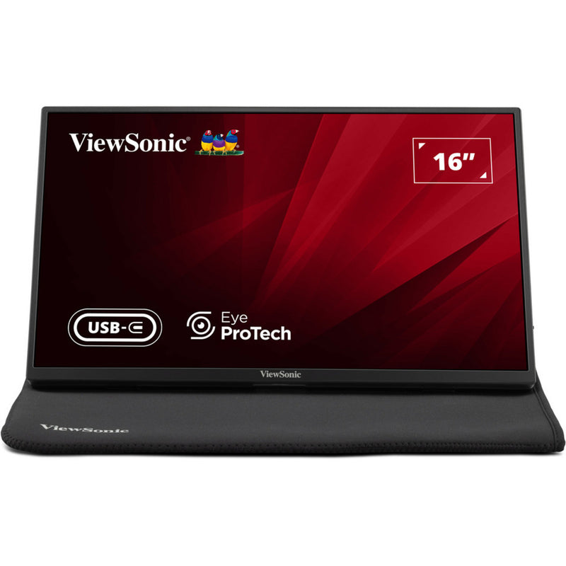 Load image into Gallery viewer, Viewsonic va1650 lichtgewicht draagbare monitor 16 (zwart, 1x hdmi, usb-c)
