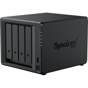 Synology diskstation ds925+ nas (zwart, 2x 2.5gb-lan, 2x usb-a)