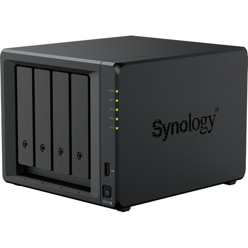 Load image into Gallery viewer, Synology diskstation ds925+ nas (zwart, 2x 2.5gbe lan, 2x usb 3.2 gen 1)

