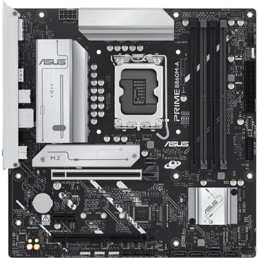 Asus prime b860m-a-csm socket 1851 moederbord (raid, 2.5 gb-lan, sound, µatx)