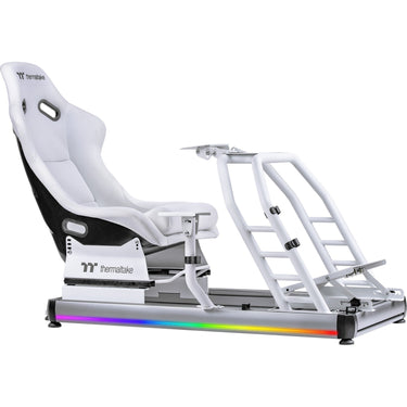 Thermaltake gr500 racing simulator cockpit snow racing simulator (wit)
