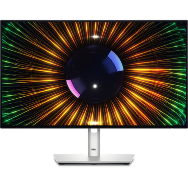 Dell ultrasharp u2424h 23.8 monitor (zilver zwart, hdmi, 2x displayport, usb-a, 2x usb-c, 120 hz)