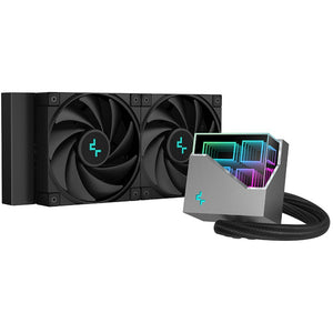 Deepcool lt520 240 mm waterkoeling (zwart)