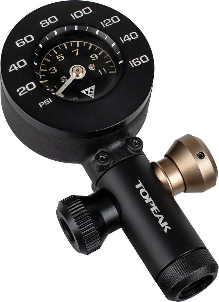 Load image into Gallery viewer, Topeak airbooster g+ co2-pumpe mit manometer
