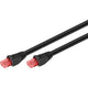 Goobay netwerkkabel cat.6 u utp, outdoor (zwart, 15 meter)