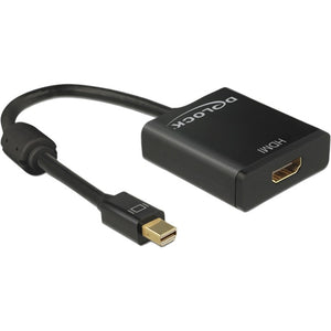 Delock mini-displayport naar hdmi adapter (zwart, 0,2 meter)