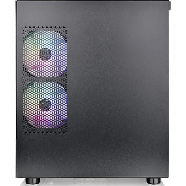 Load image into Gallery viewer, Thermaltake view 170 tg argb mini tower behuizing (zwart | 2x usb-a | rgb | tempered glass)
