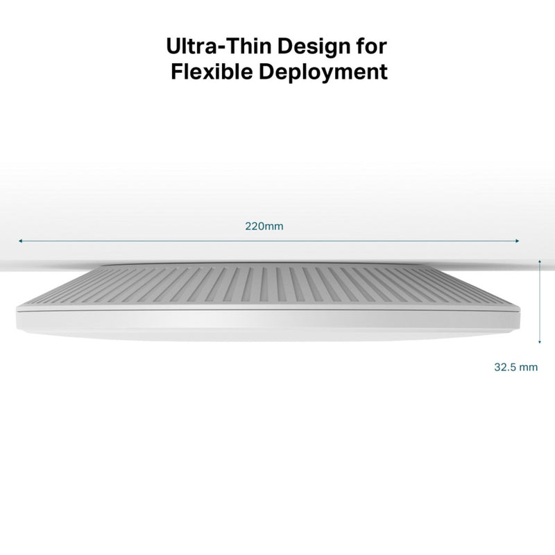 Afbeelding laden in galerijviewer, Tp-link omada eap770 be9300 tri-band wi-fi 7 access point (wit, poe++)
