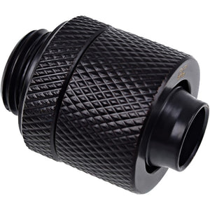 Alphacool eiszapfen 13 10mm compression fitting verbinding (zwart)