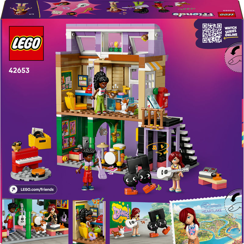 Load image into Gallery viewer, Lego friends 42653 muziekwinkel en appartement
