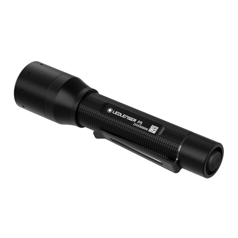 Load image into Gallery viewer, Ledlenser p5 zaklamp (zwart, 200 lm, 6000-7500k)
