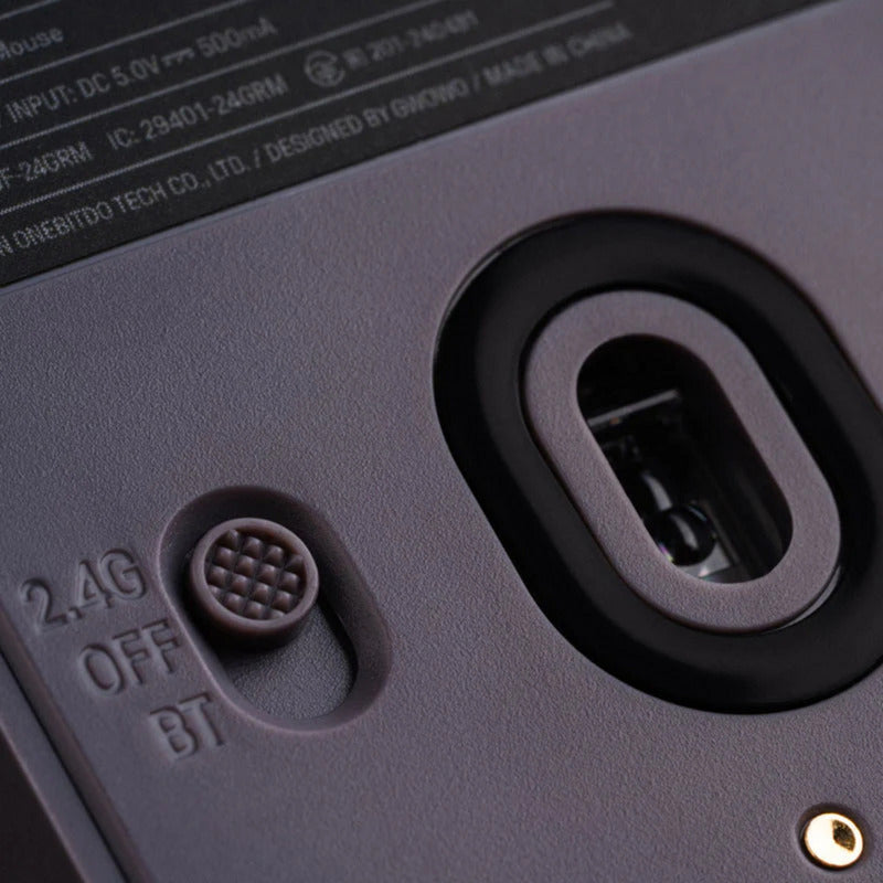 Laden Sie das Bild in Galerie -Viewer, 8bitdo retro r8 mouse - n edition (grijs rood, 50 - 26000 dpi, bluetooth usb-c 2.4 ghz)

