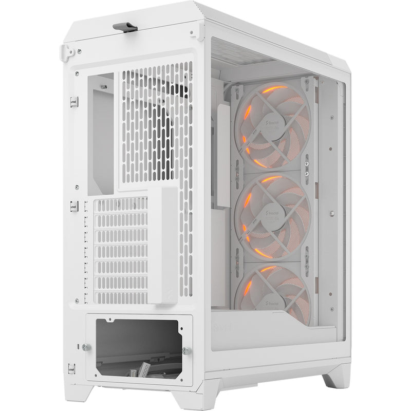 Afbeelding laden in galerijviewer, Fractal design meshify 3 rgb midi tower behuizing (wit | 2x usb-a | 1x usb-c | rgb | tempered glass)
