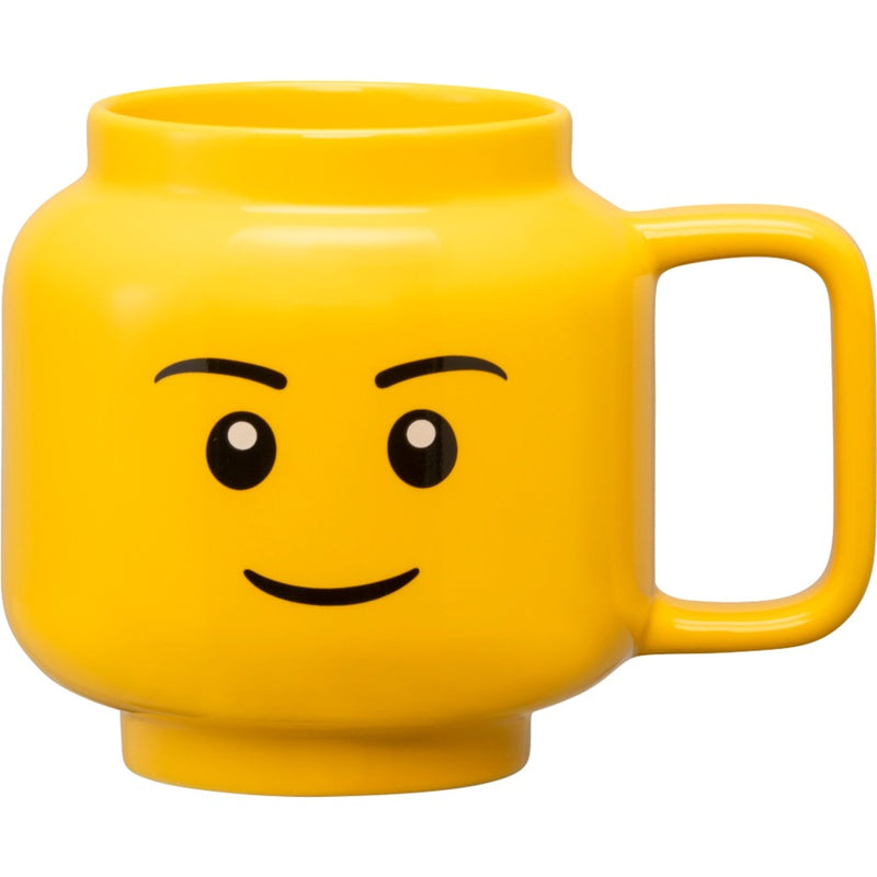 Load image into Gallery viewer, Room copenhagen lego keramische mok - jongen, groot (geel)
