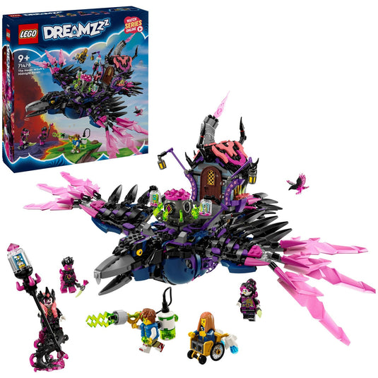 Lego dreamzzz - de middernachtraaf van de neder heks constructiespeelgoed (71478)