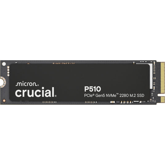 Crucial p510 1 tb ssd (zwart, ct1000p510ssd8, pcie 5.0)