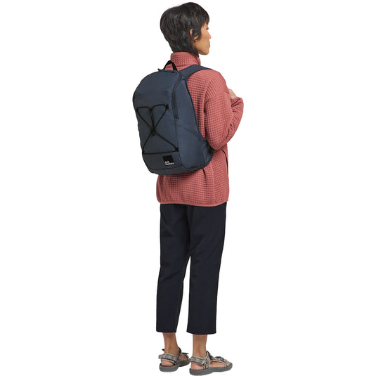 Jack wolfskin serene rugzak (donkerblauw, 18.0 liter)